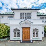 Front door Art Deco House UK