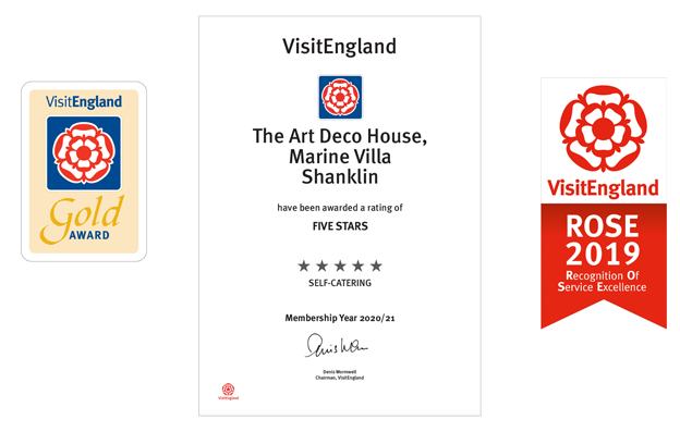 Art Deco House, Isle of Wight - 5 star reviews